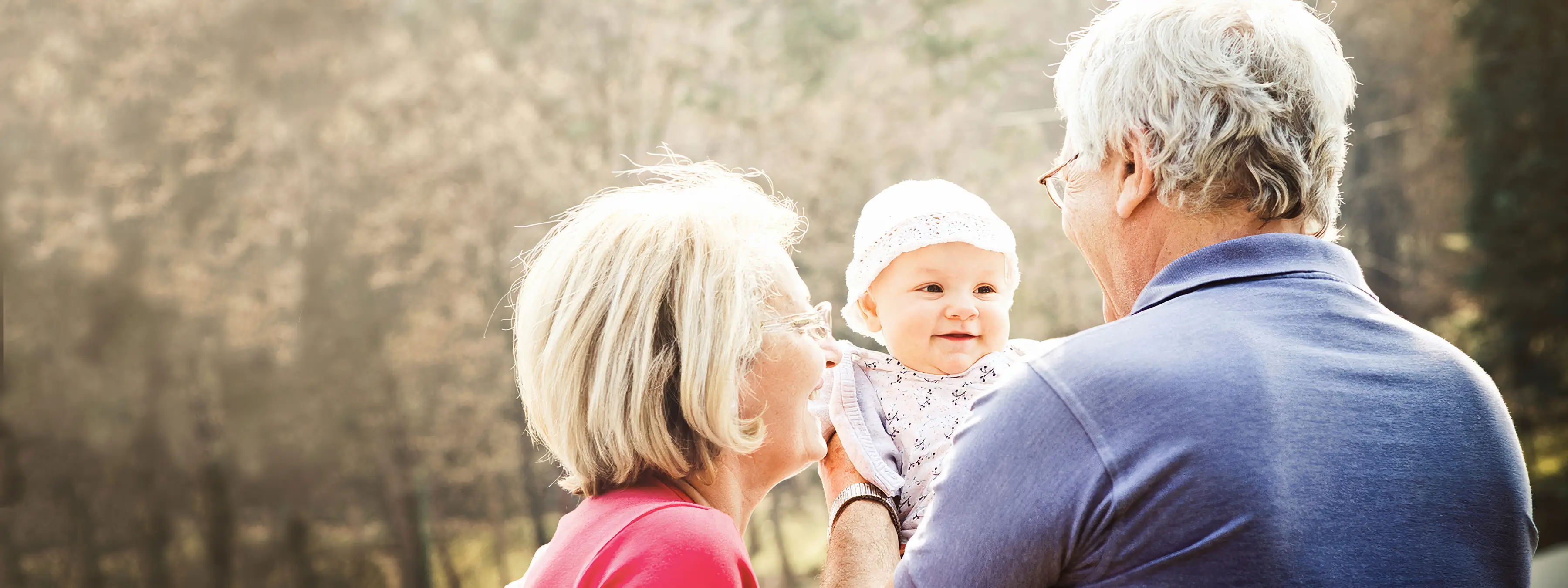 Grandparents with grandbaby