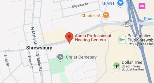 Shrewsbury map